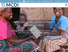 Tablet Screenshot of mcdinternational.org